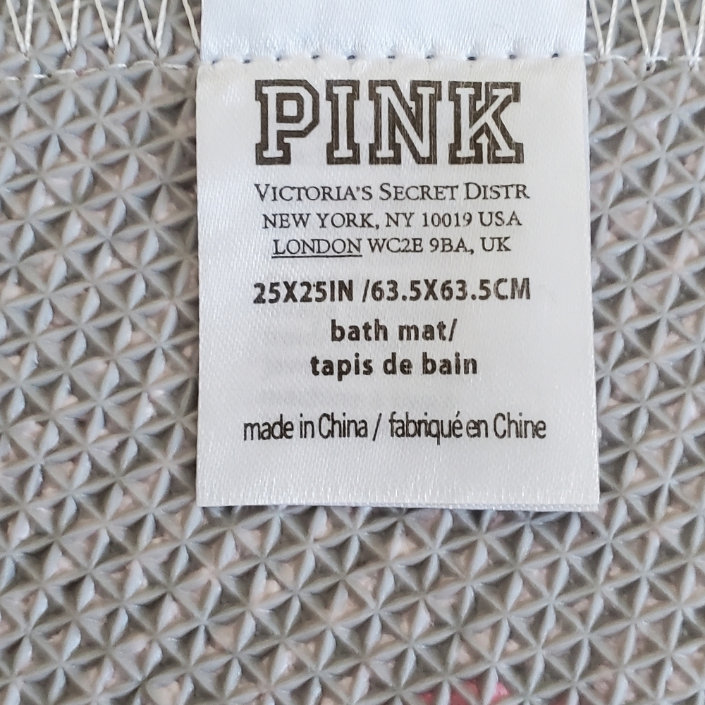 PINK VICTORIA'S SECRET BATH MAT - Picture 5 of 7